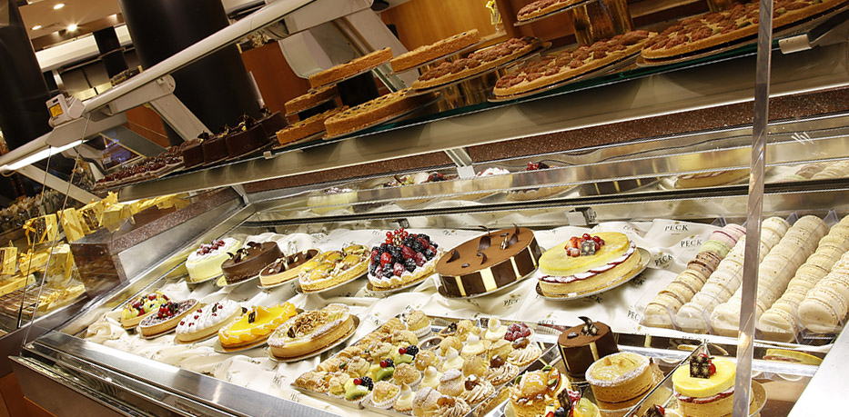Pastry counter